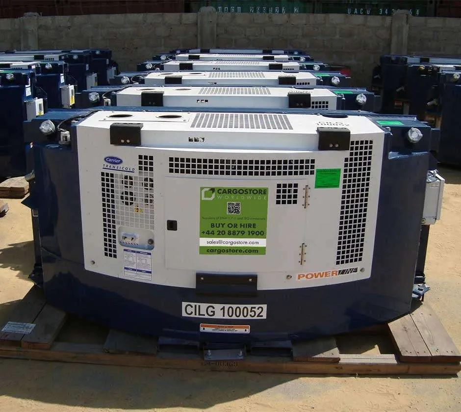 Clip-on-Genset offshore Container